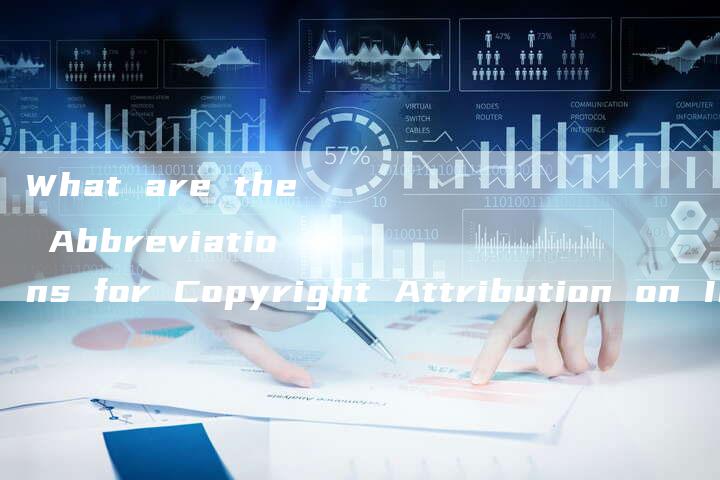 What are the Abbreviations for Copyright Attribution on Images